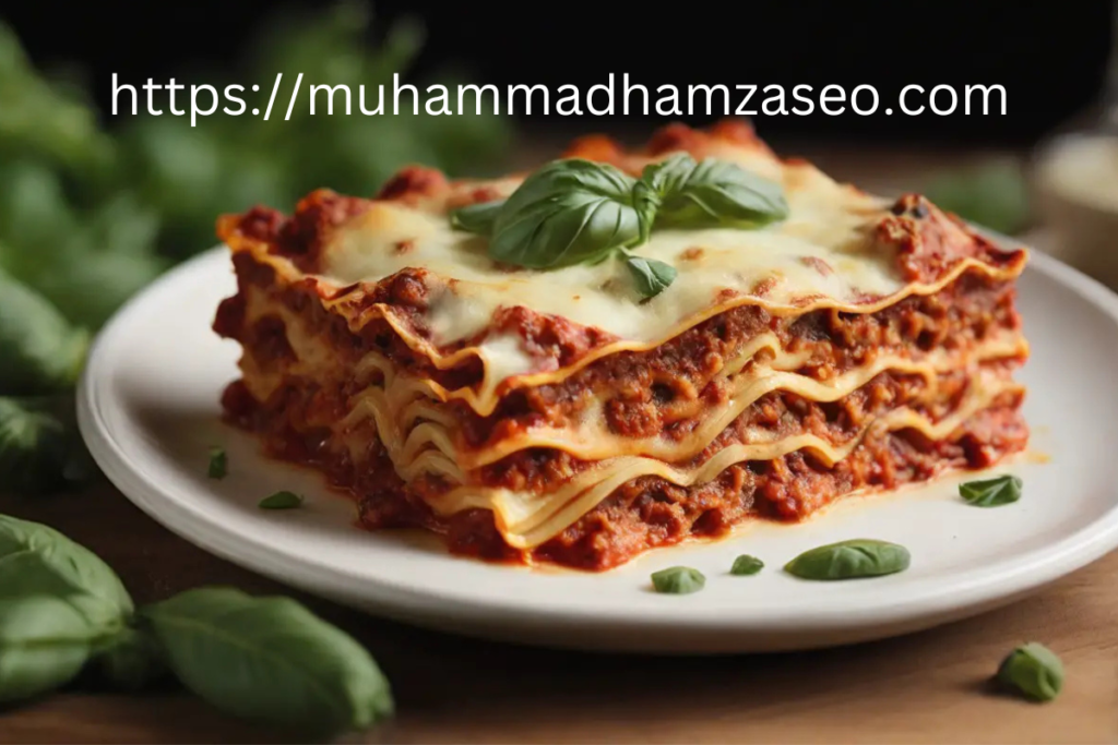 San Giorgio Lasagna Recipe by https://muhammadhamzaseo.com